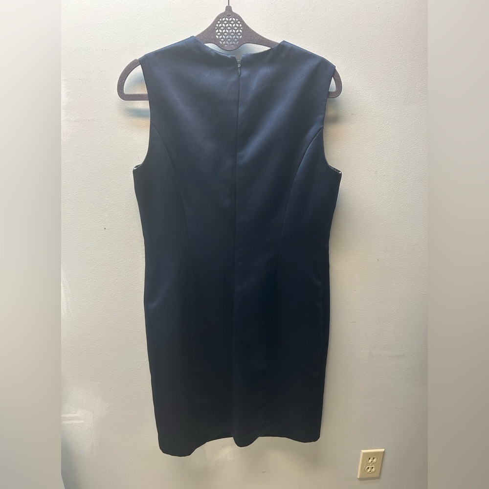Vintage Vera Wang VWBC Midi Gown in Navy Blue - Picture 2 of 3